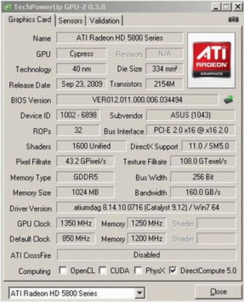 HD 5870   1350 